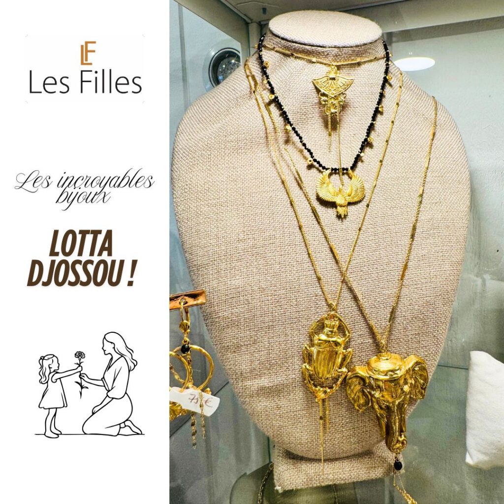 Les Filles Bergerac - Les bijous Lotta Djossou