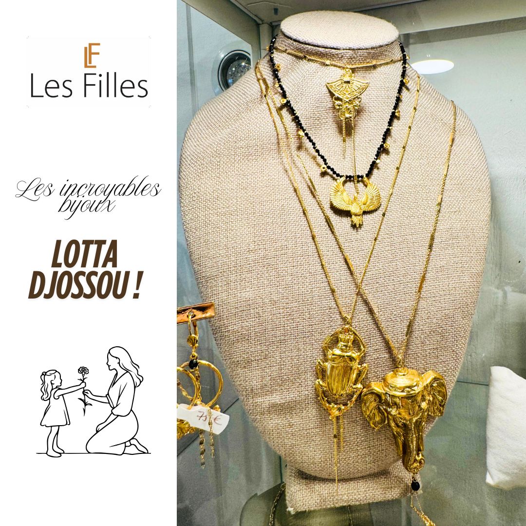 Les Filles Bergerac - Les bijous Lotta Djossou