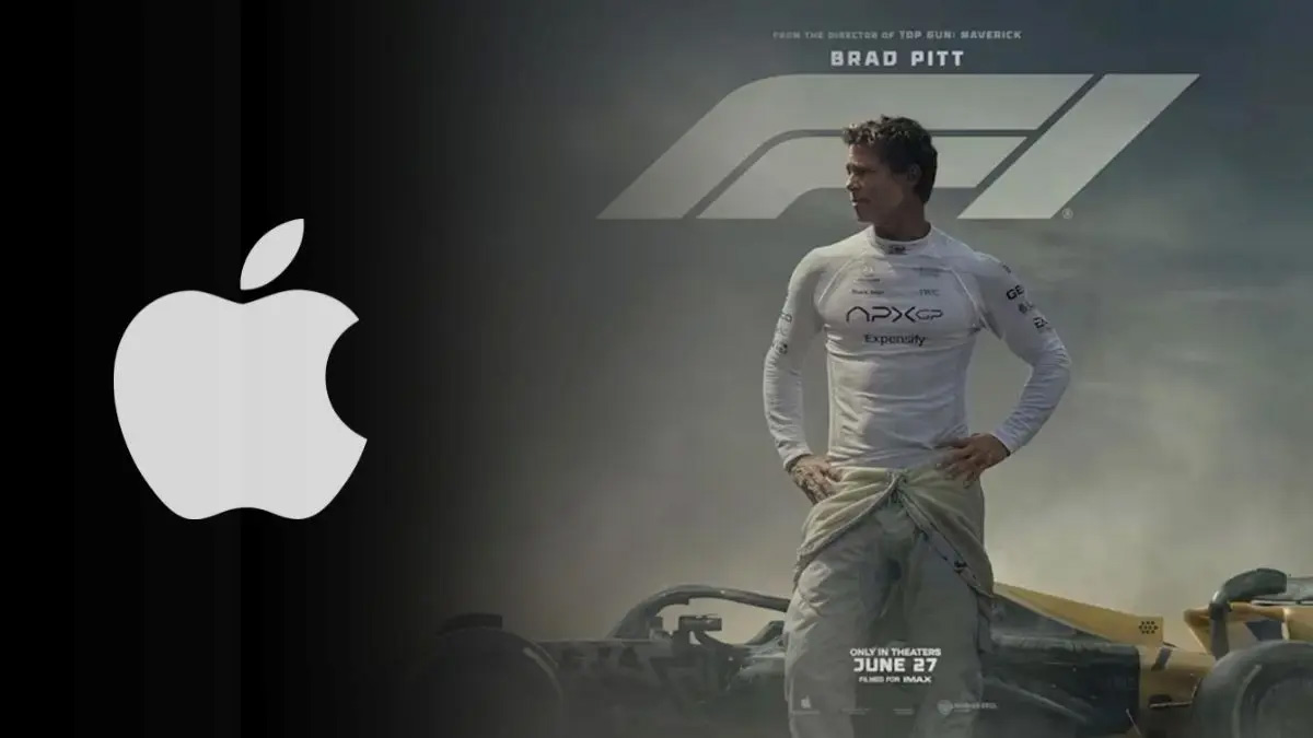 Apple en pleine action dans “F1"