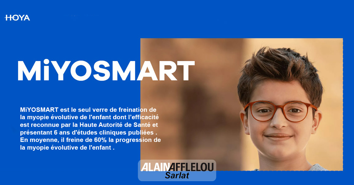 Afflelou Sarlat - Ralentir la myopie chez les enfants