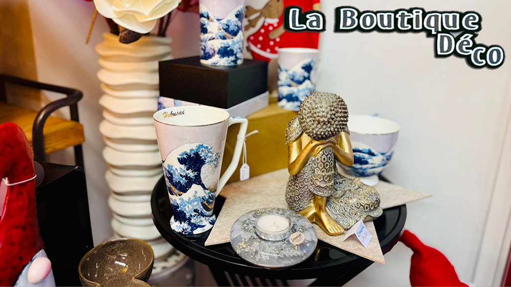 Boutigue Déco Terrasson - La grande vague de Kanagawa