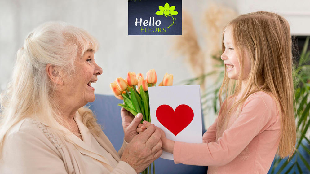 Hello Fleurs Gourdon - Le bouquet parfait pour grand-mère