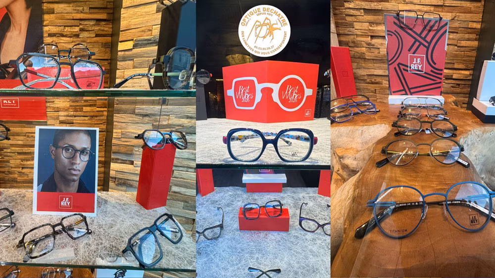 Optique Dechatre Terrasson - La marque JF Rey a 40 ans