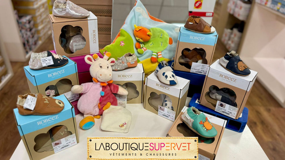 La Boutique Supervet Sarlat - Les bébés adorent Robeez