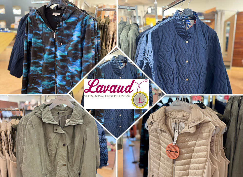 Vêtements Lavaud à Objat - Les vestes mi-saison